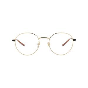 Gucci Round-Frame Metal Optical Frames Gold Unisex-Adult
